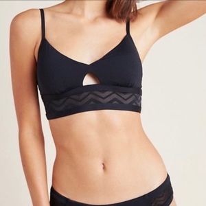 NWT Anthropologie | Seafolly black swimsuit top